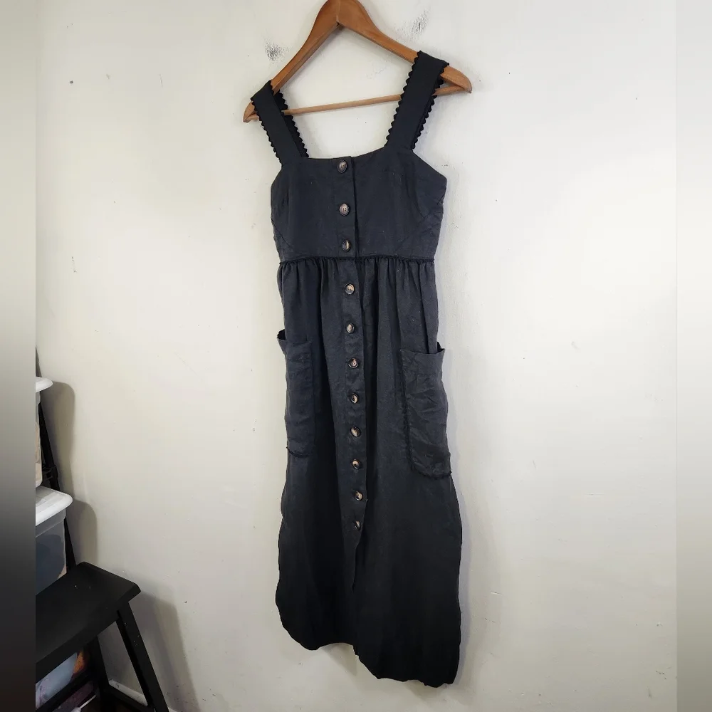 Lee Mathews Ali Apron Dress - Picture 3 of 8